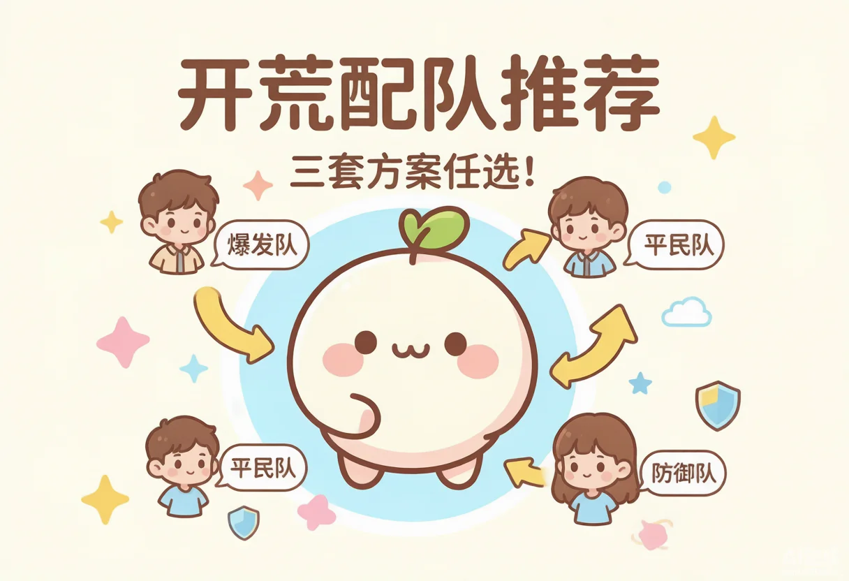 无限大开荒配队推荐：队长+塔菲、平民零氪方案